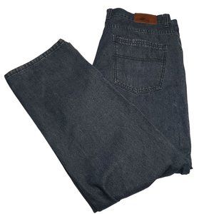 Beverly Hills Polo Club Straight Leg Blue Jeans Men Size 38x30 Dark Wash Denim